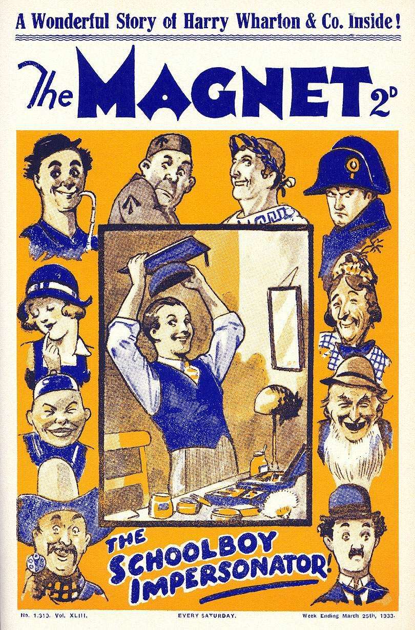Book Cover For The Magnet 1310 - The Schoolboy Impersonator