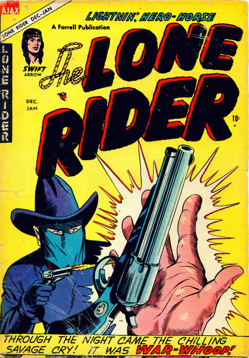 Book Cover For The Lone Rider 23 (alt) - Version 2