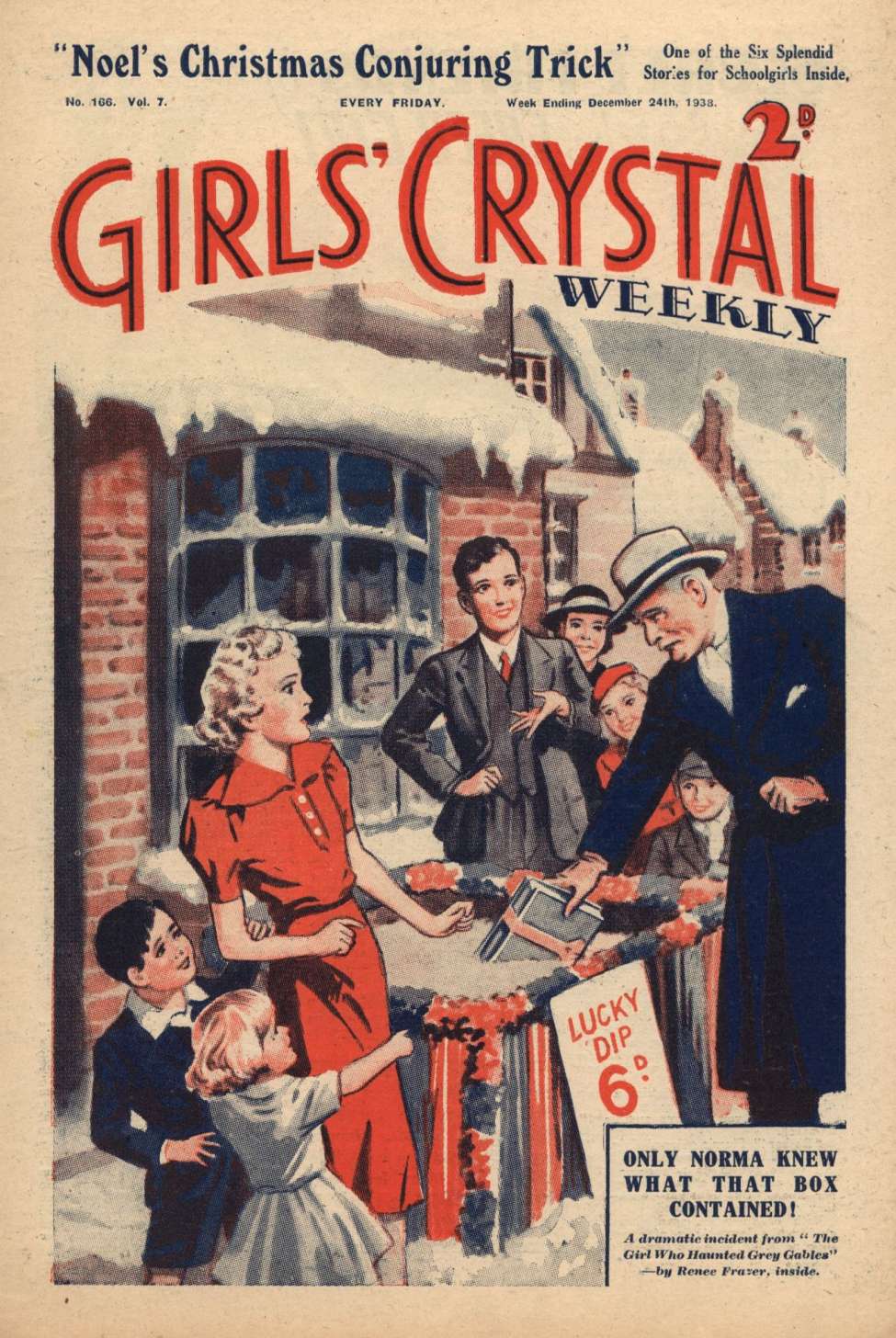 Comic Book Cover For Girls' Crystal 166 - Secret Friends of the Speed Girl