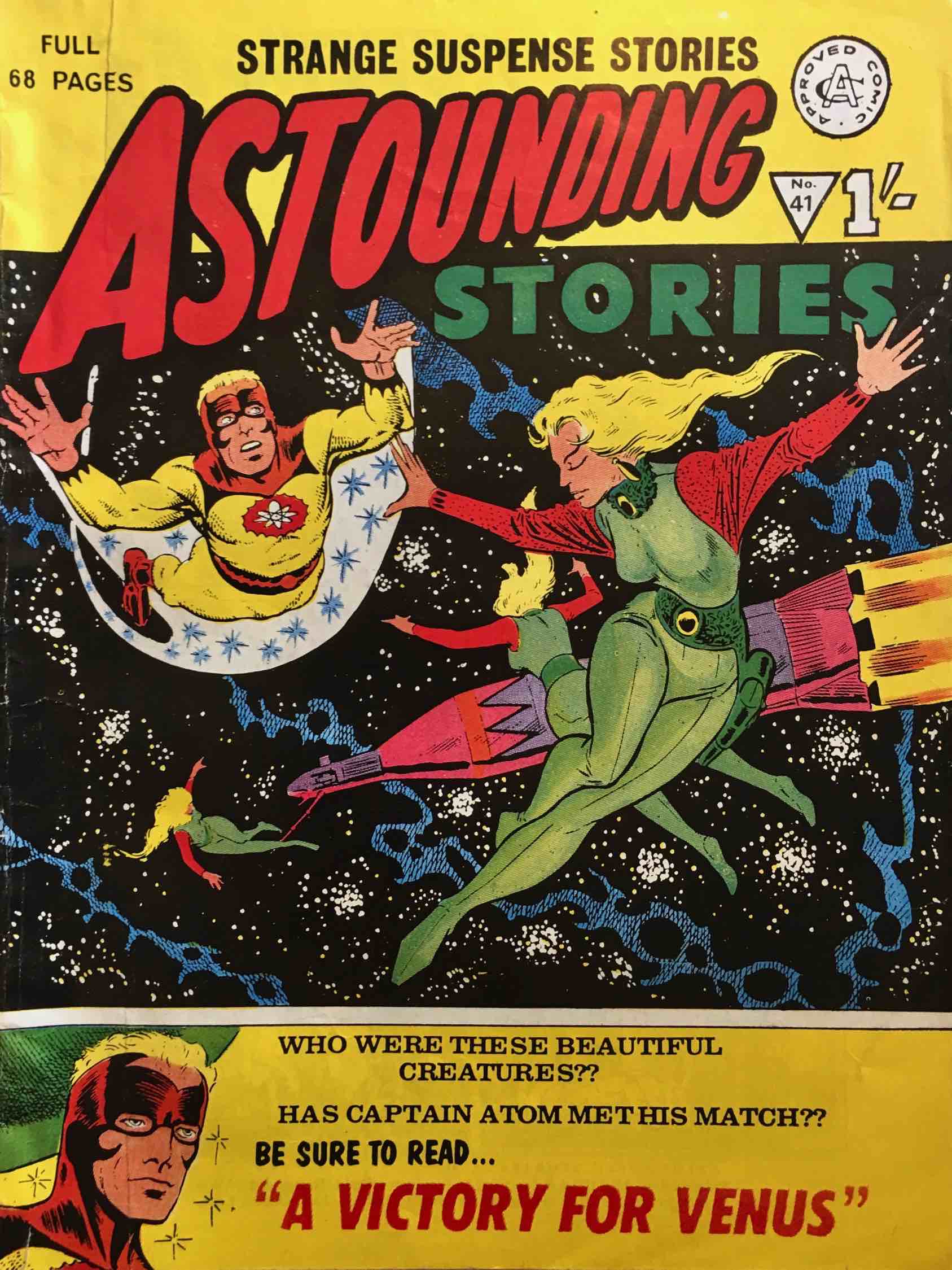 Book Cover For Astounding Stories 41