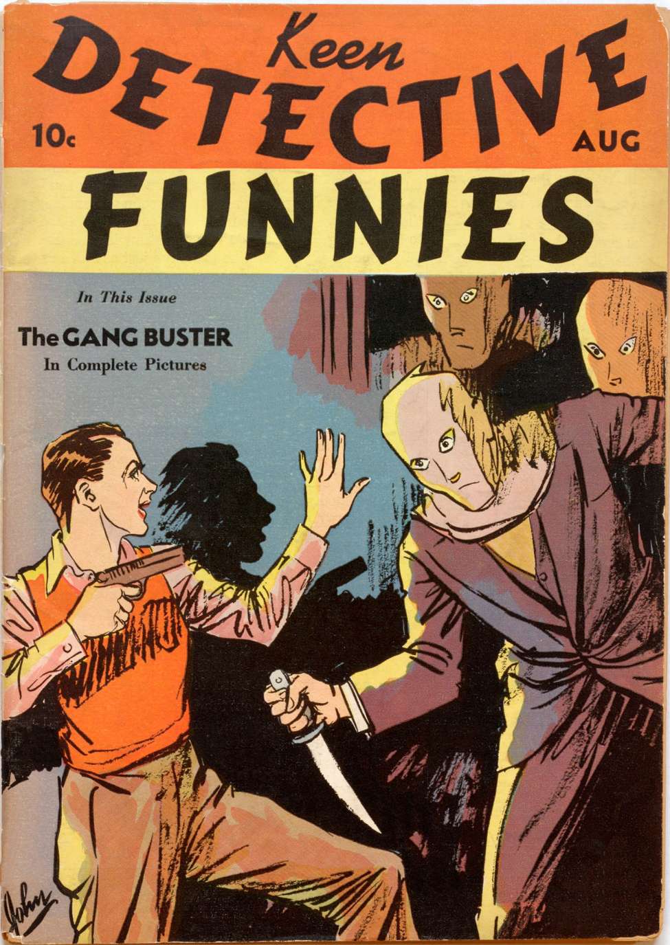 Comic Book Cover For Keen Detective Funnies 2 v1 9