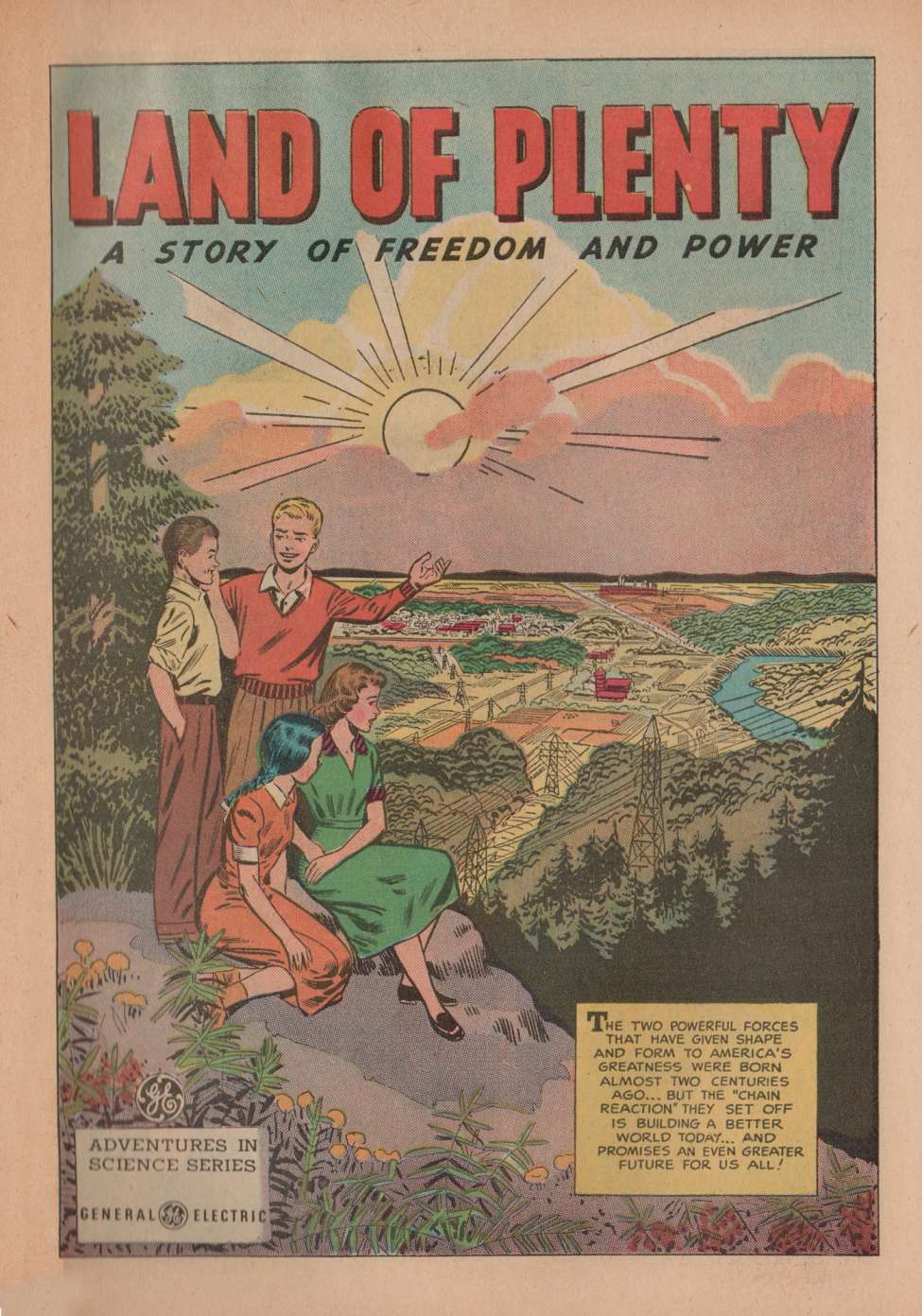 Comic Book Cover For Land of Plenty APG-17-11