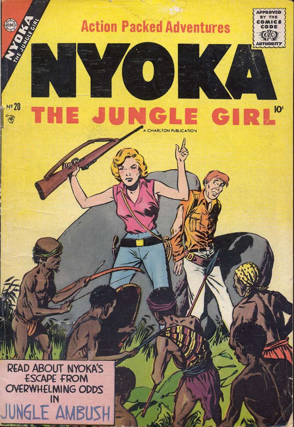 Comic Book Cover For Nyoka the Jungle Girl 20