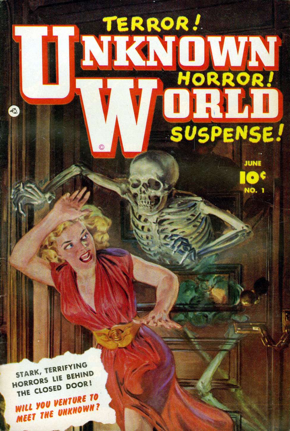 Comic Book Cover For Unknown World 1