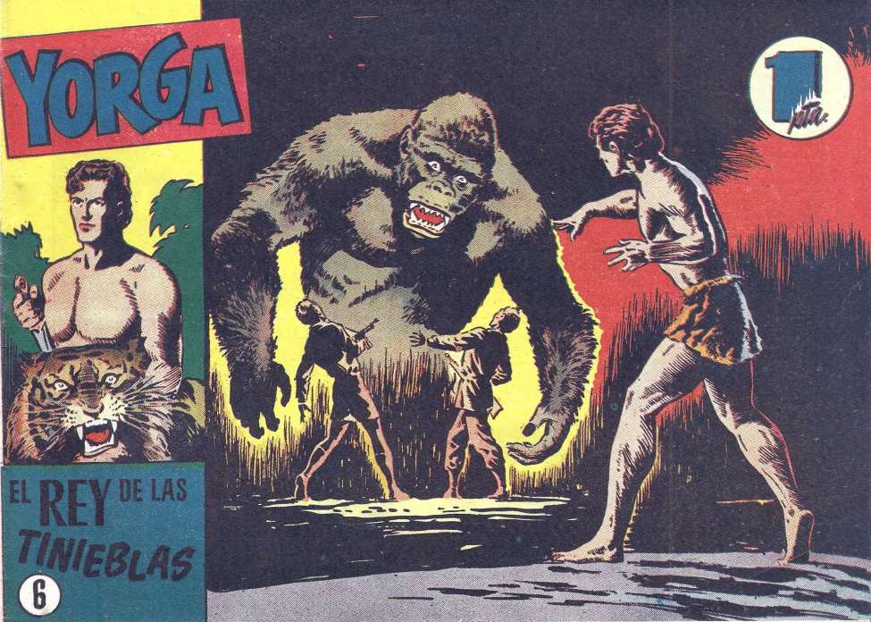 Comic Book Cover For Yorga 6 - El rey de las tinieblas