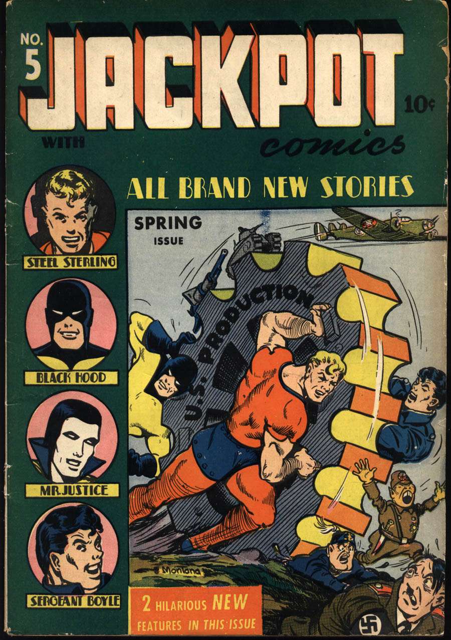 Comic Book Cover For Jackpot Comics 5