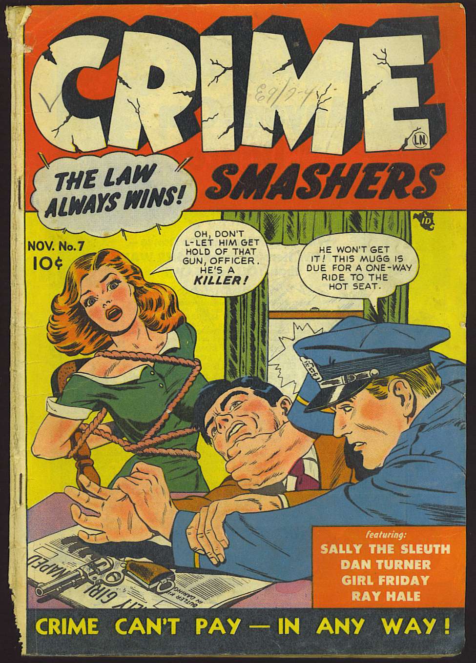 Comic Book Cover For Crime Smashers 7