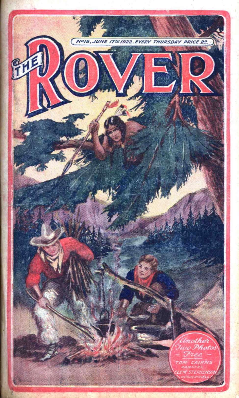Comic Book Cover For The Rover 16