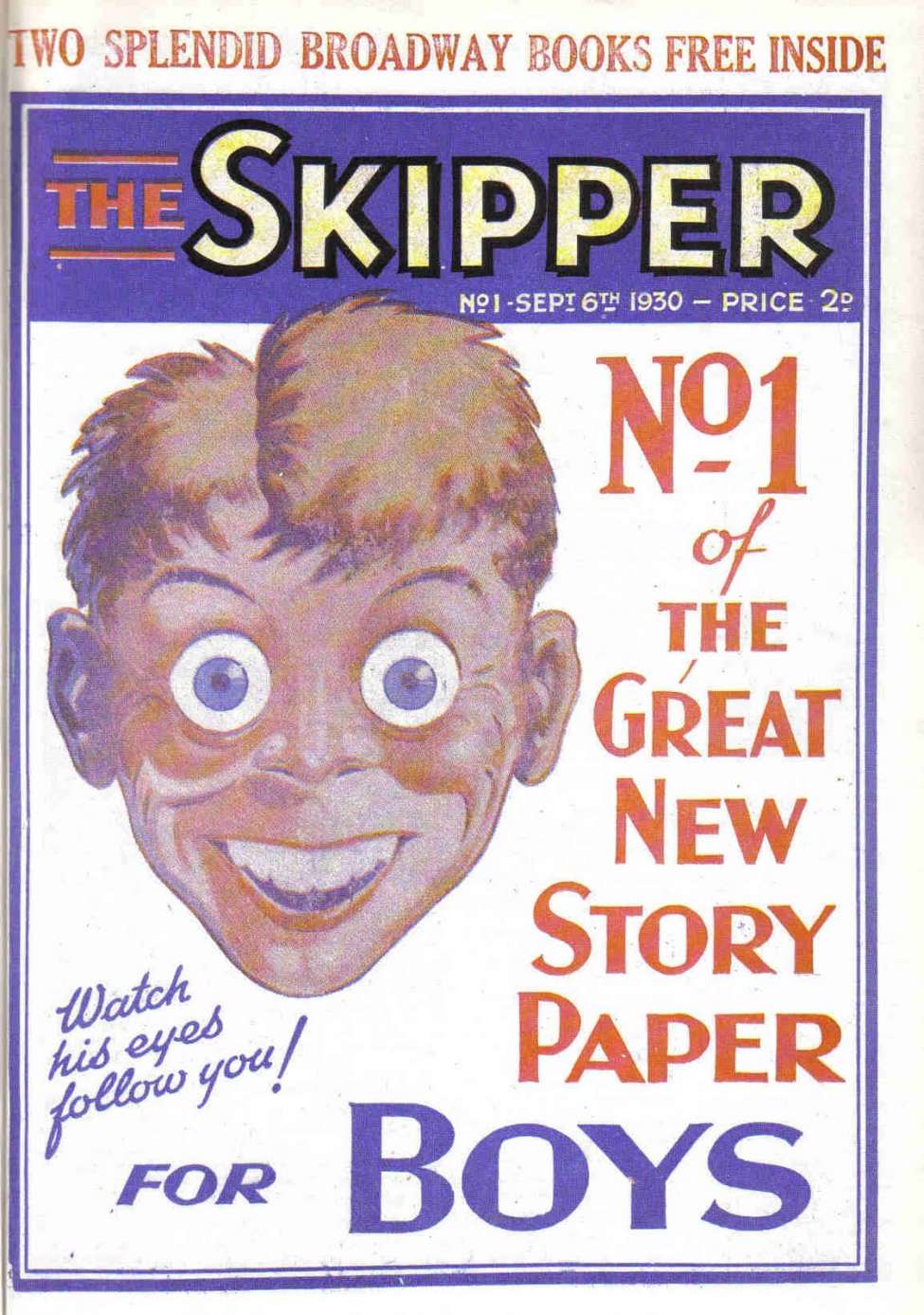 Comic Book Cover For The Skipper 1