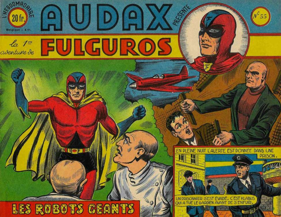 Book Cover For Fulguros 55 - Les Robots Geants