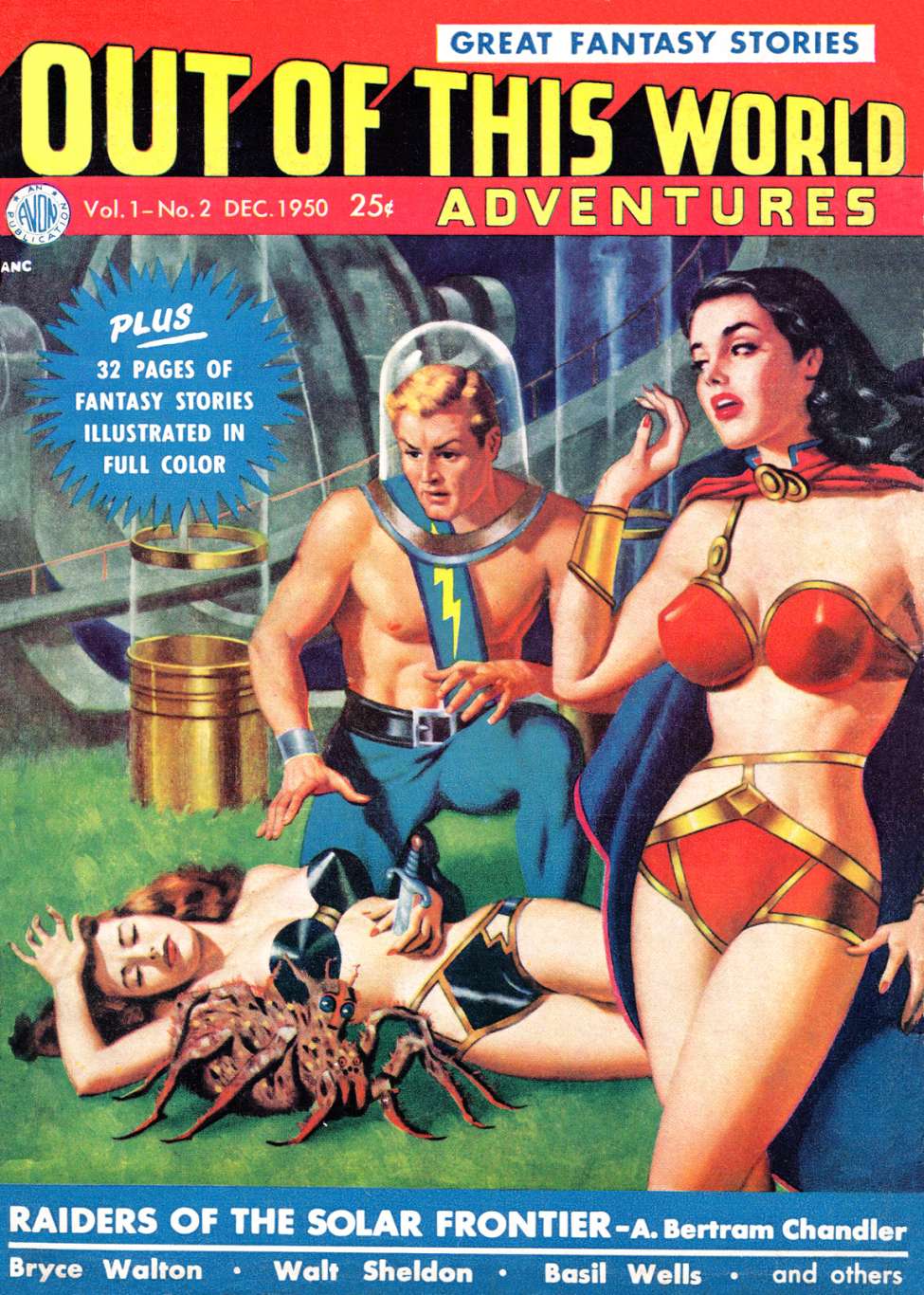Comic Book Cover For Out of This World Adventures 2 CSO - Version 2