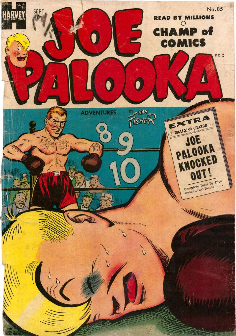 Book Cover For Joe Palooka Comics 85