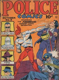 Large Thumbnail For Police Comics 3
