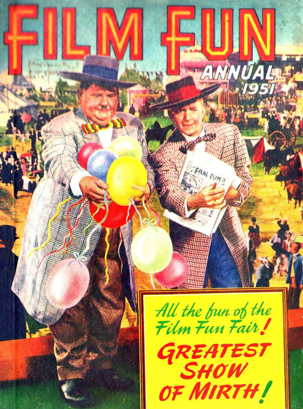 Comic Book Cover For Film Fun Annual 1951