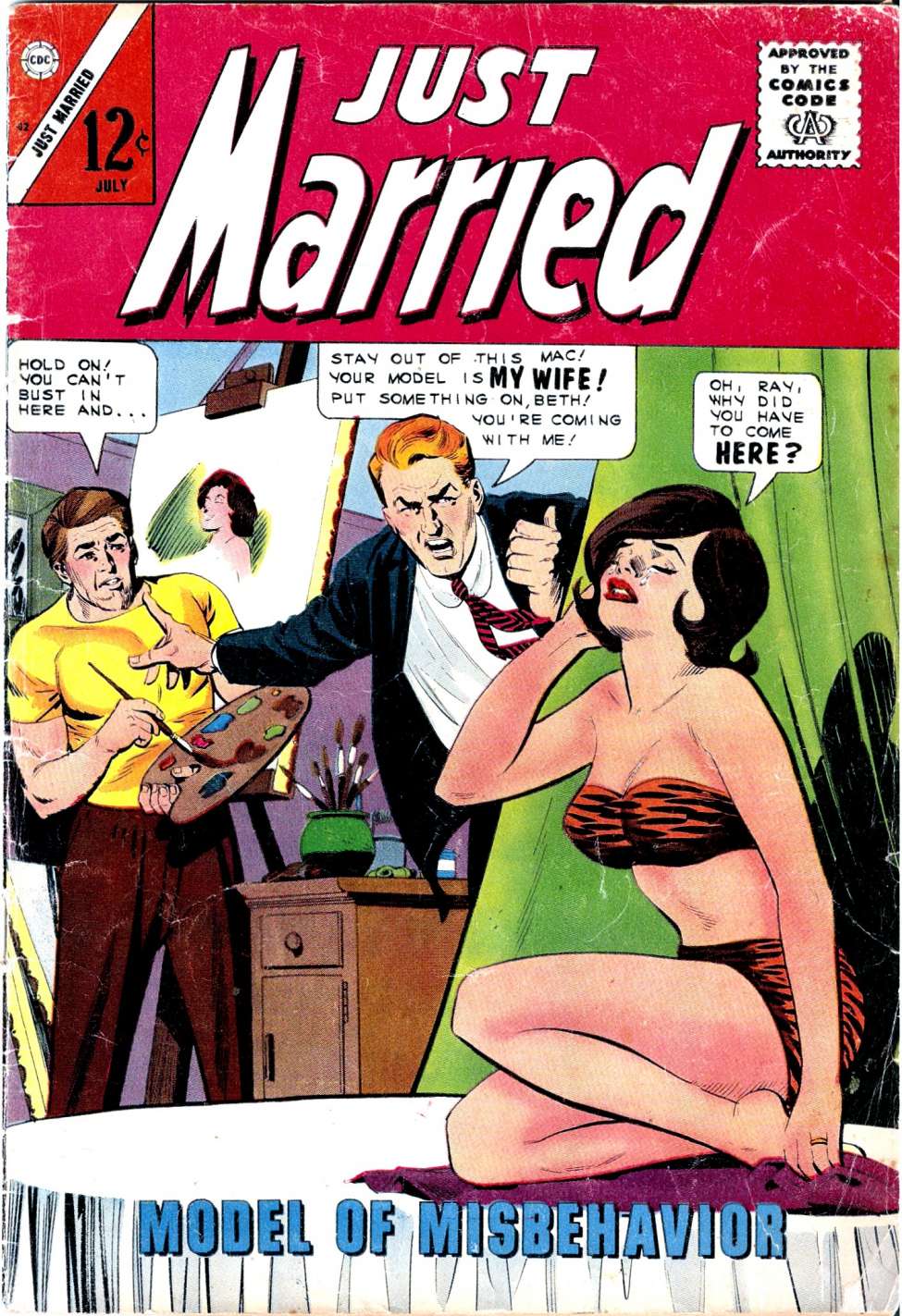 Comic Book Cover For Just Married 42