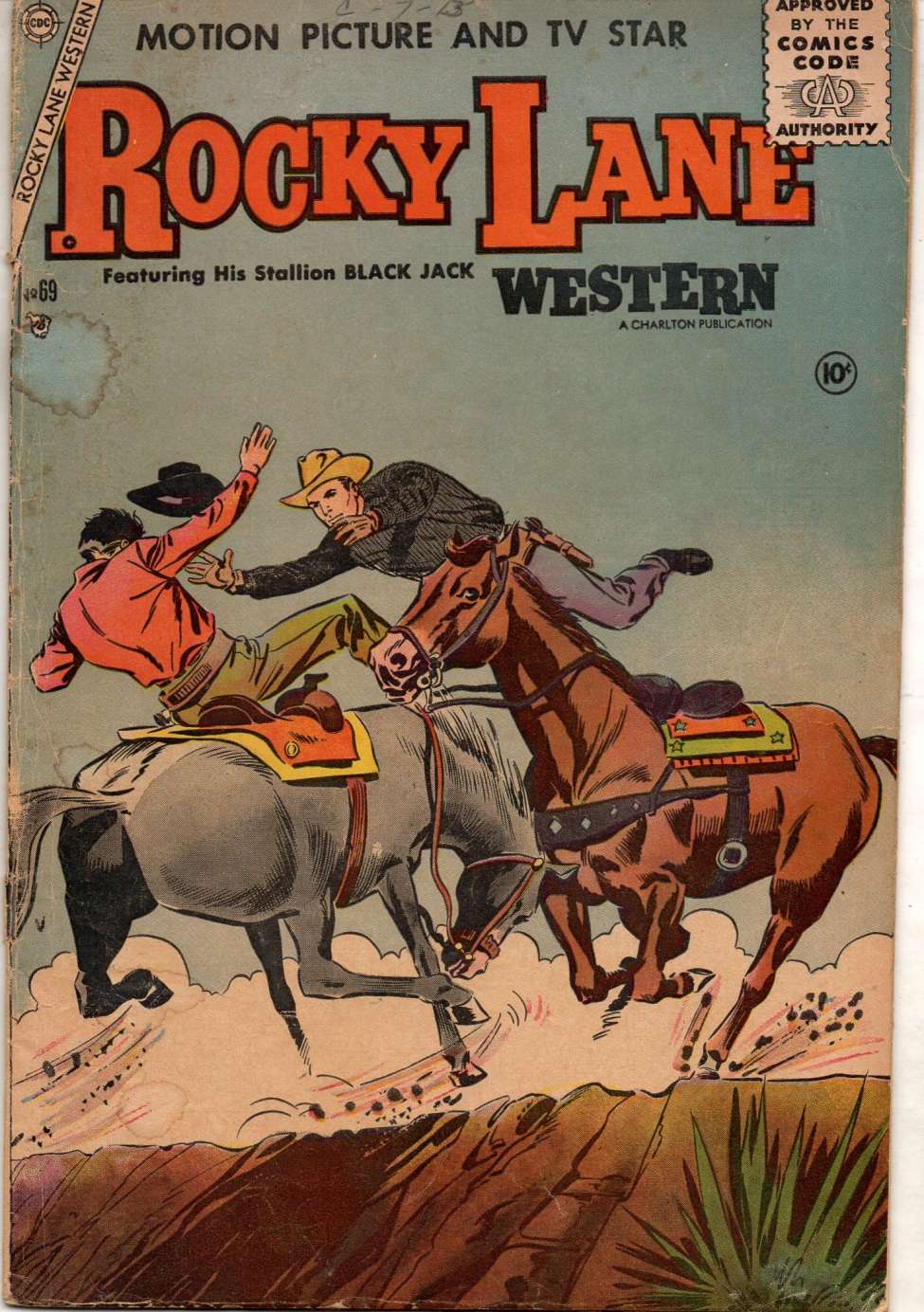 Book Cover For Rocky Lane Western 69
