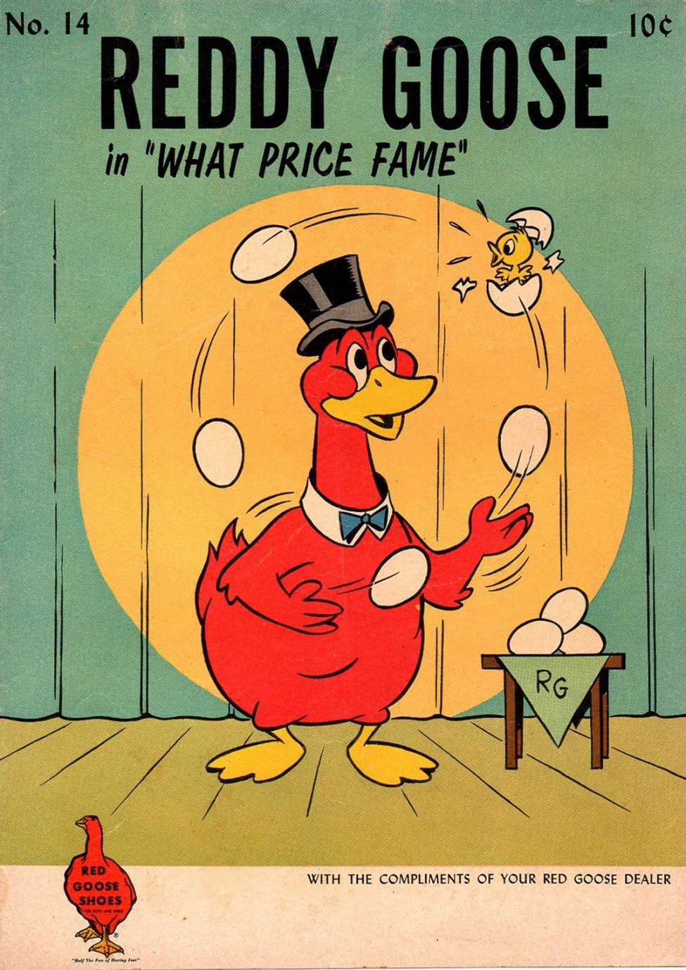 Book Cover For Reddy Goose 14 - What Price Fame?