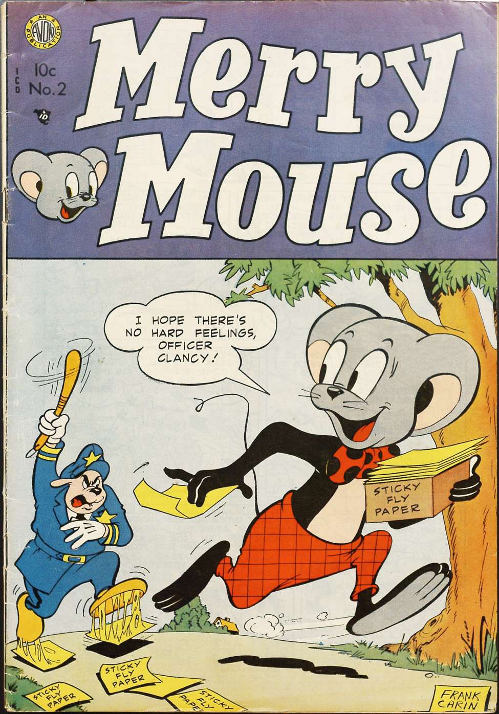 Book Cover For Merry Mouse 2