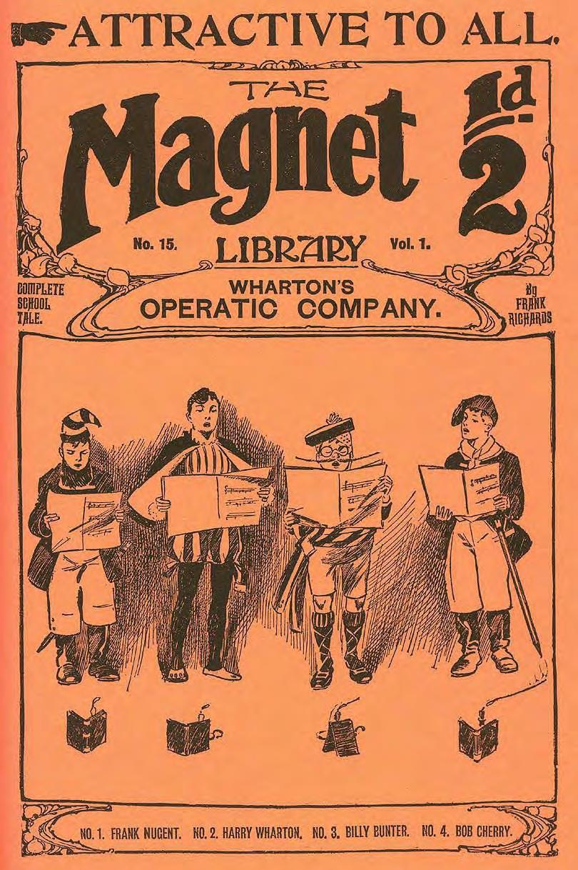 Book Cover For The Magnet 15 - Wharton's Operatic Company