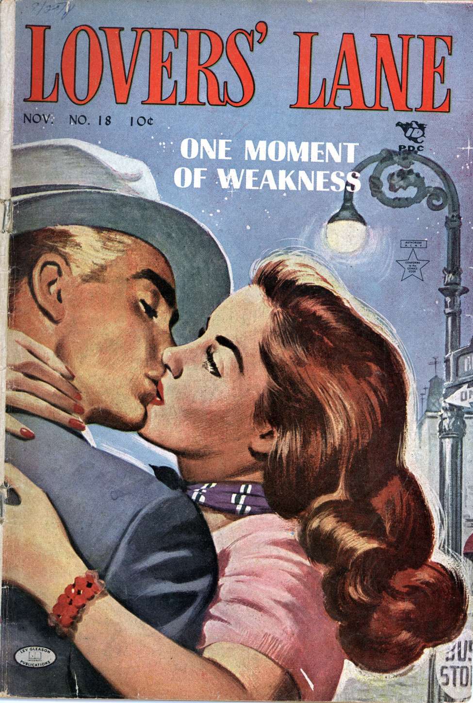 Comic Book Cover For Lovers' Lane 18