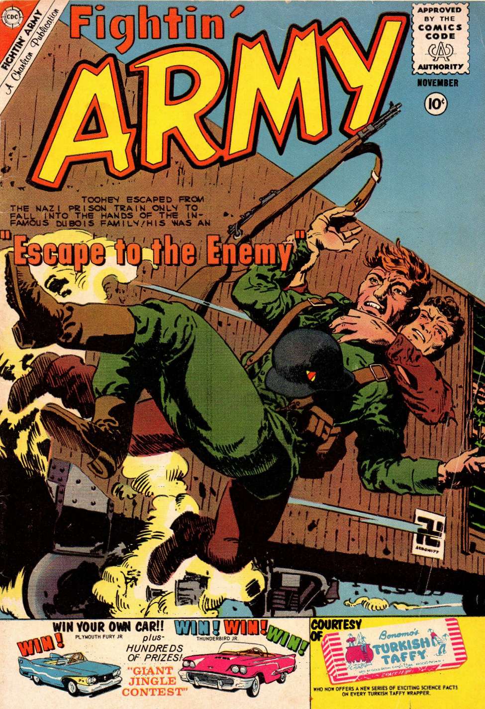 Comic Book Cover For Fightin' Army 38