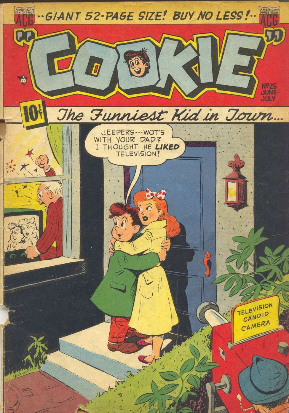 Comic Book Cover For Cookie 25