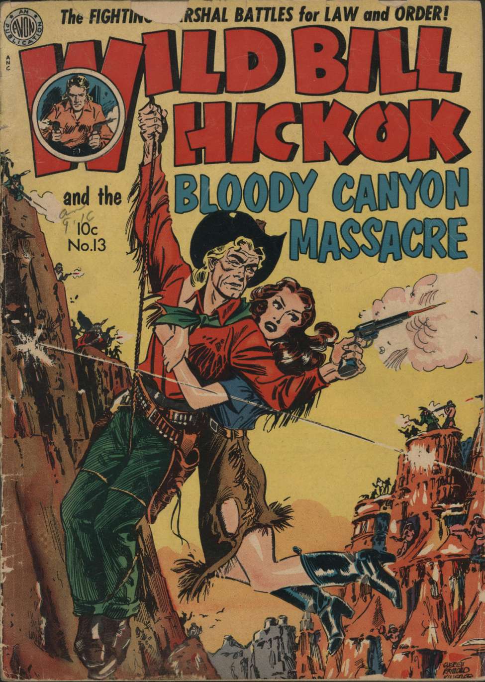Comic Book Cover For Wild Bill Hickok 13