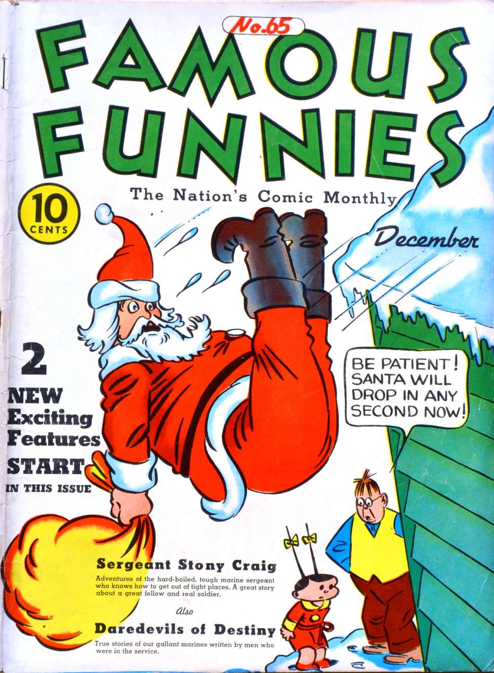 Comic Book Cover For Famous Funnies 65