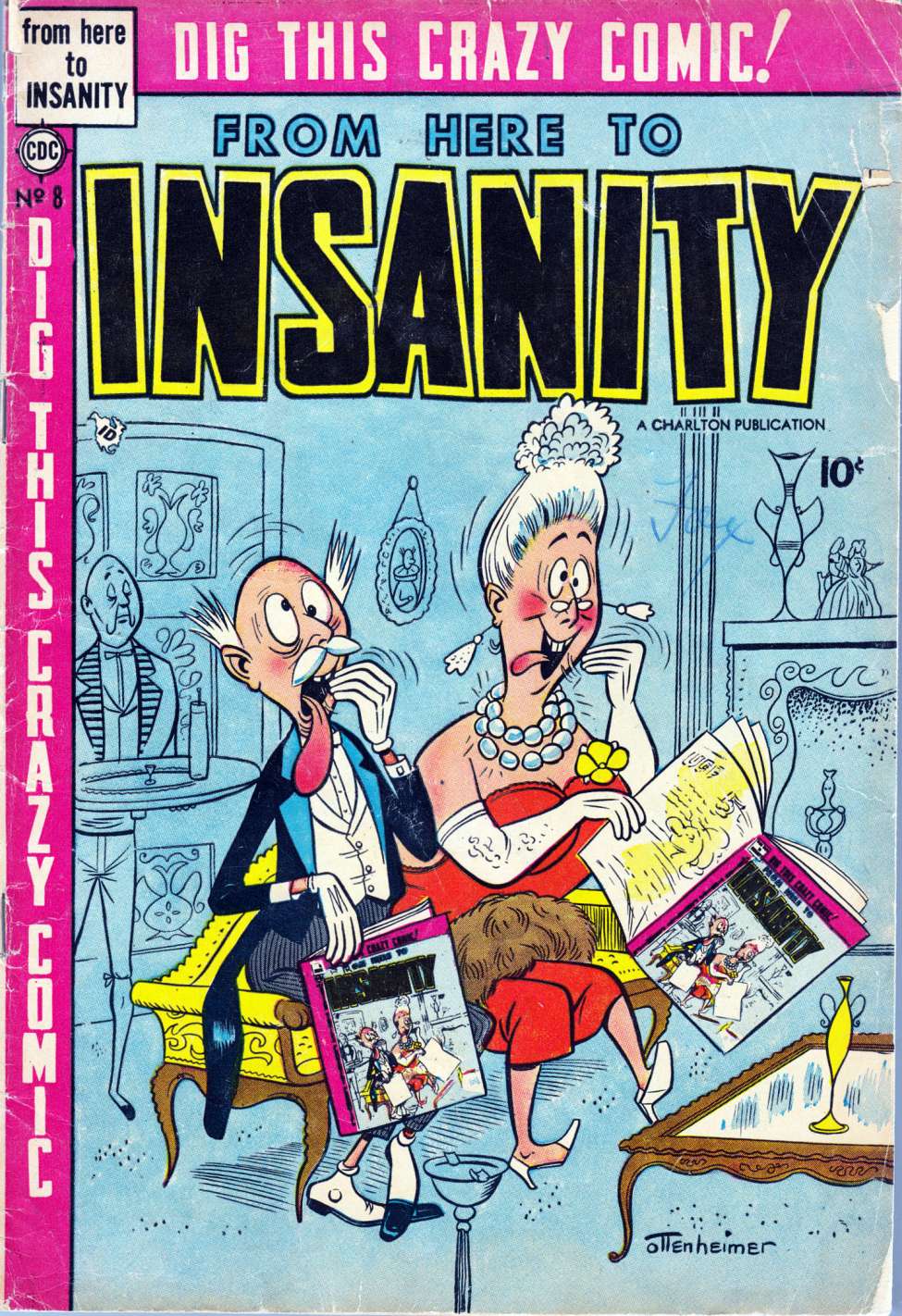 Book Cover For From Here to Insanity 8
