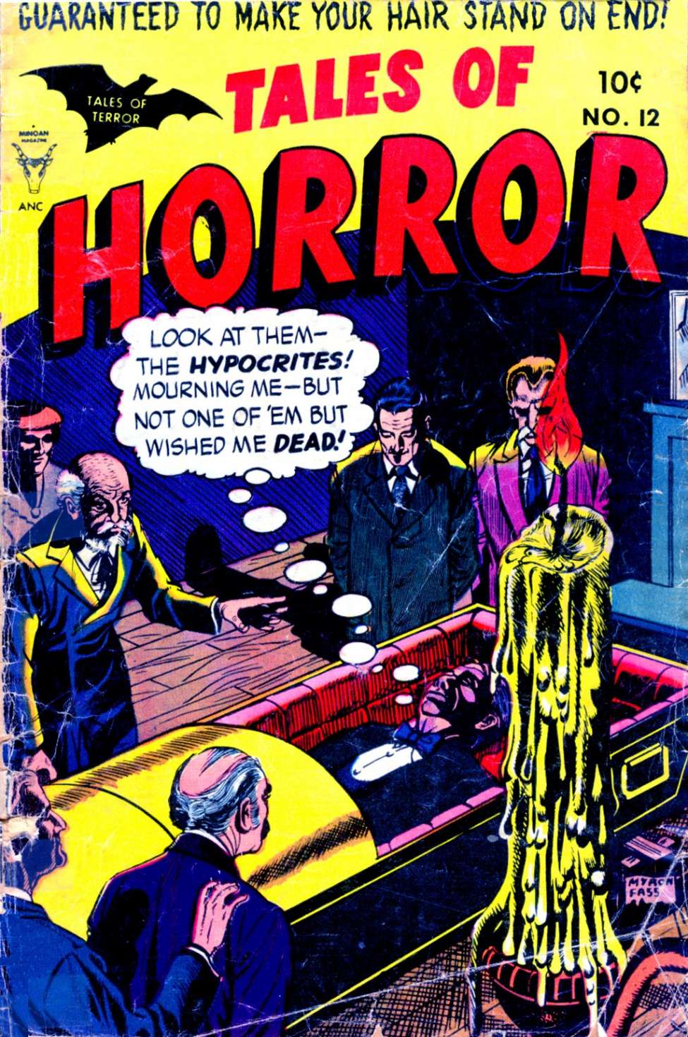 Comic Book Cover For Tales of Horror 12