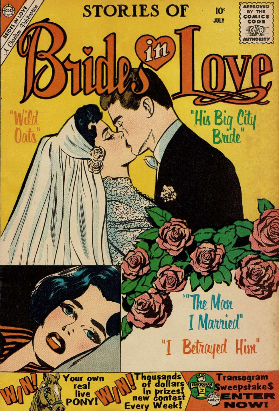 Comic Book Cover For Brides in Love 19
