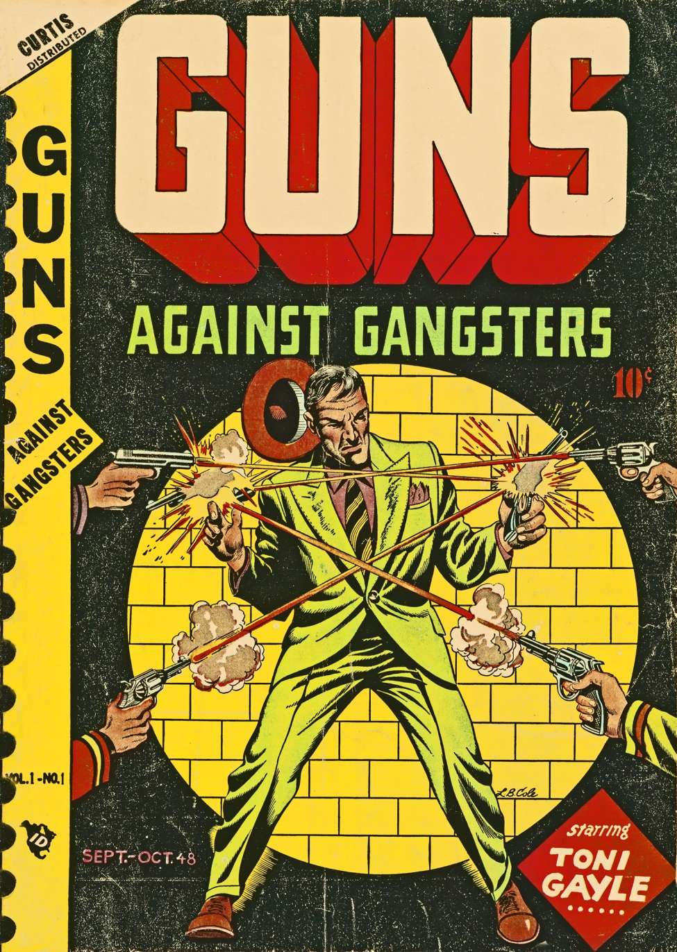 Book Cover For Guns Against Gangsters 1 - Version 2