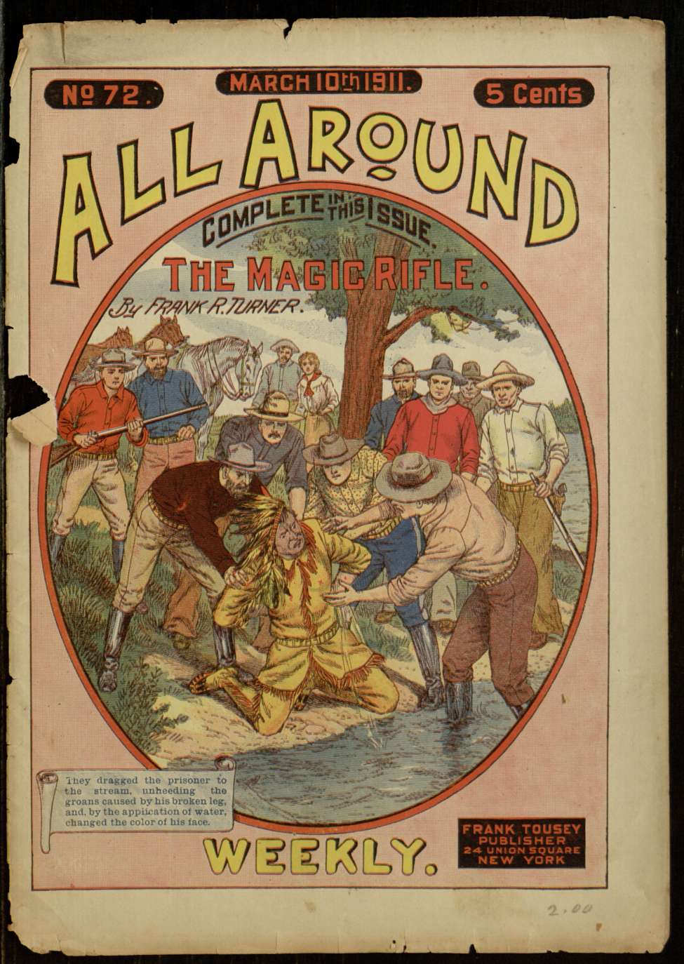 Book Cover For All Around Weekly 72 - The Magic Rifle