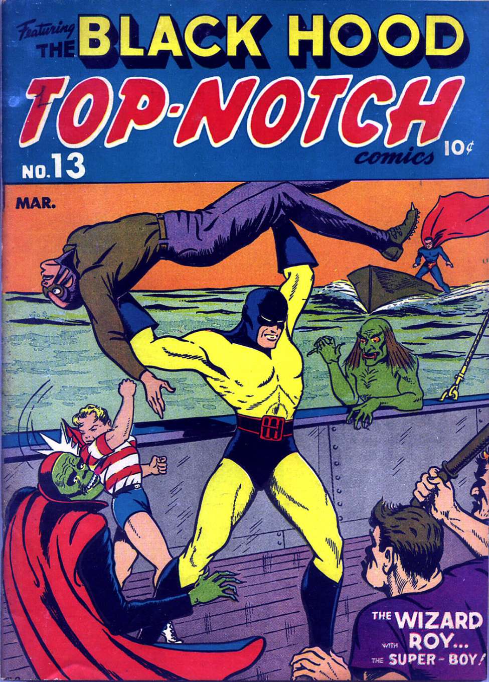 Comic Book Cover For Top Notch Comics 13