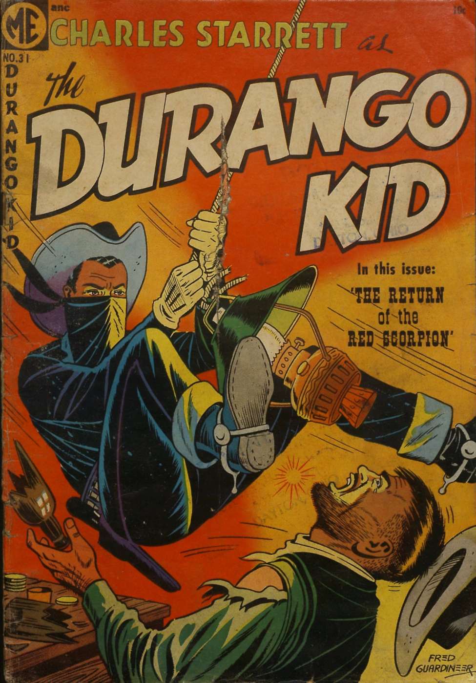 Comic Book Cover For Durango Kid 31