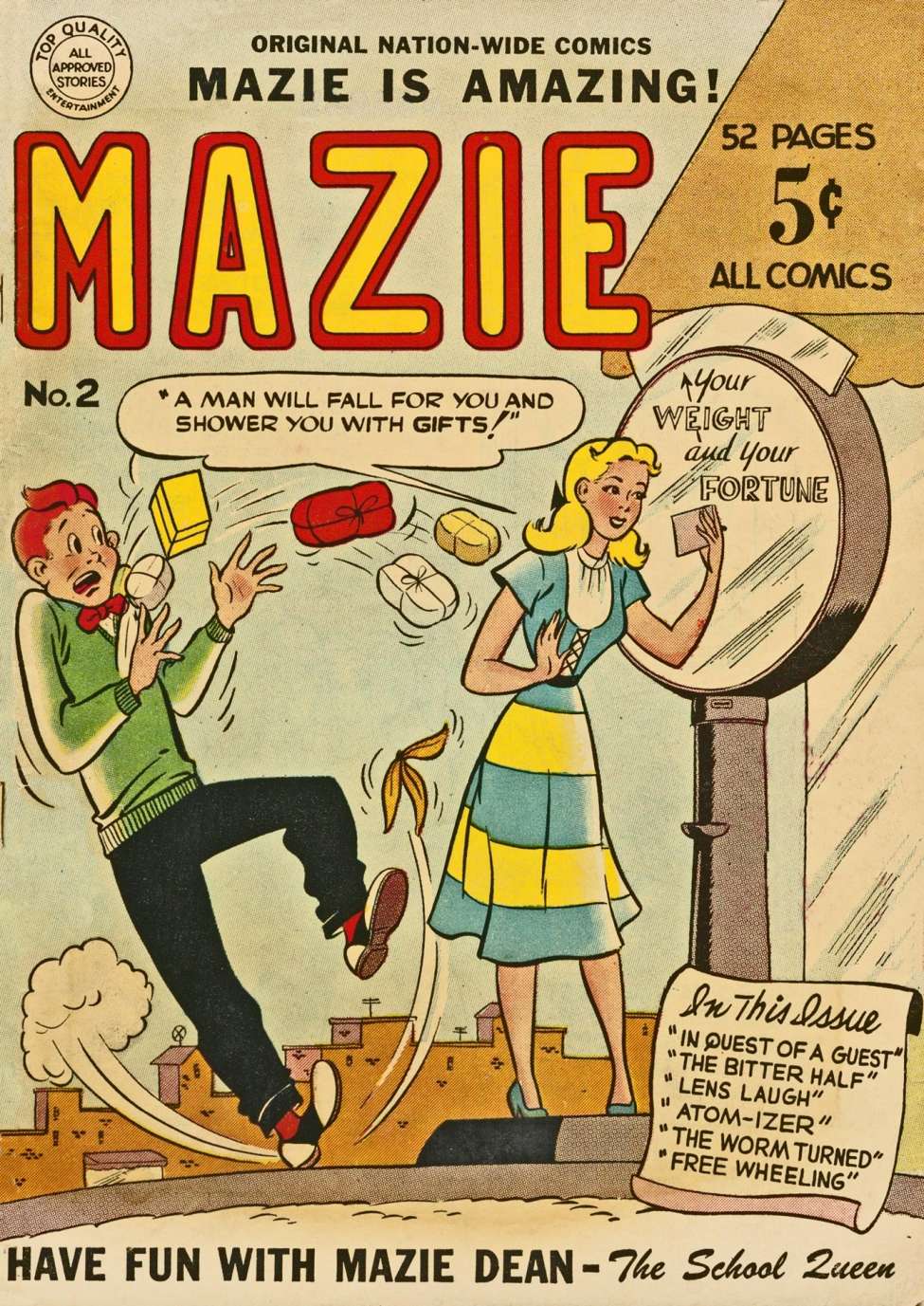 Comic Book Cover For Mazie 2