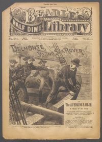 Large Thumbnail For Beadle's Half Dime Library 591 - Delmonte, the Young Sea-Rover