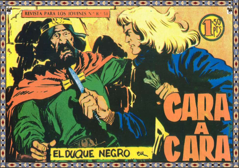 Book Cover For El Duque Negro 4 - Cara a Cara