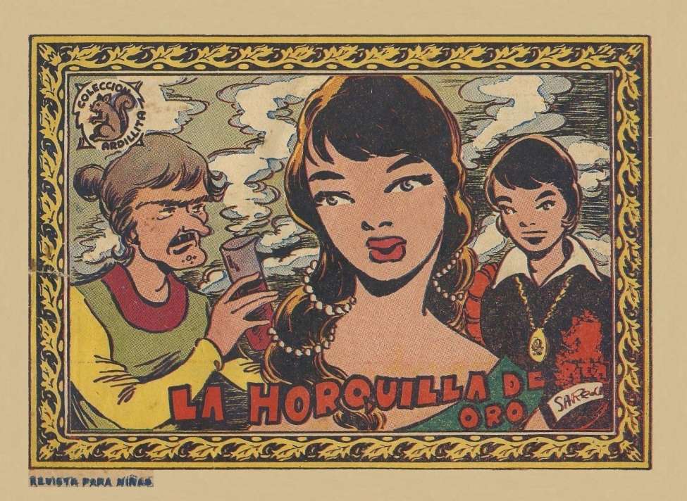 Comic Book Cover For Ardillita 446 La horquilla de oro