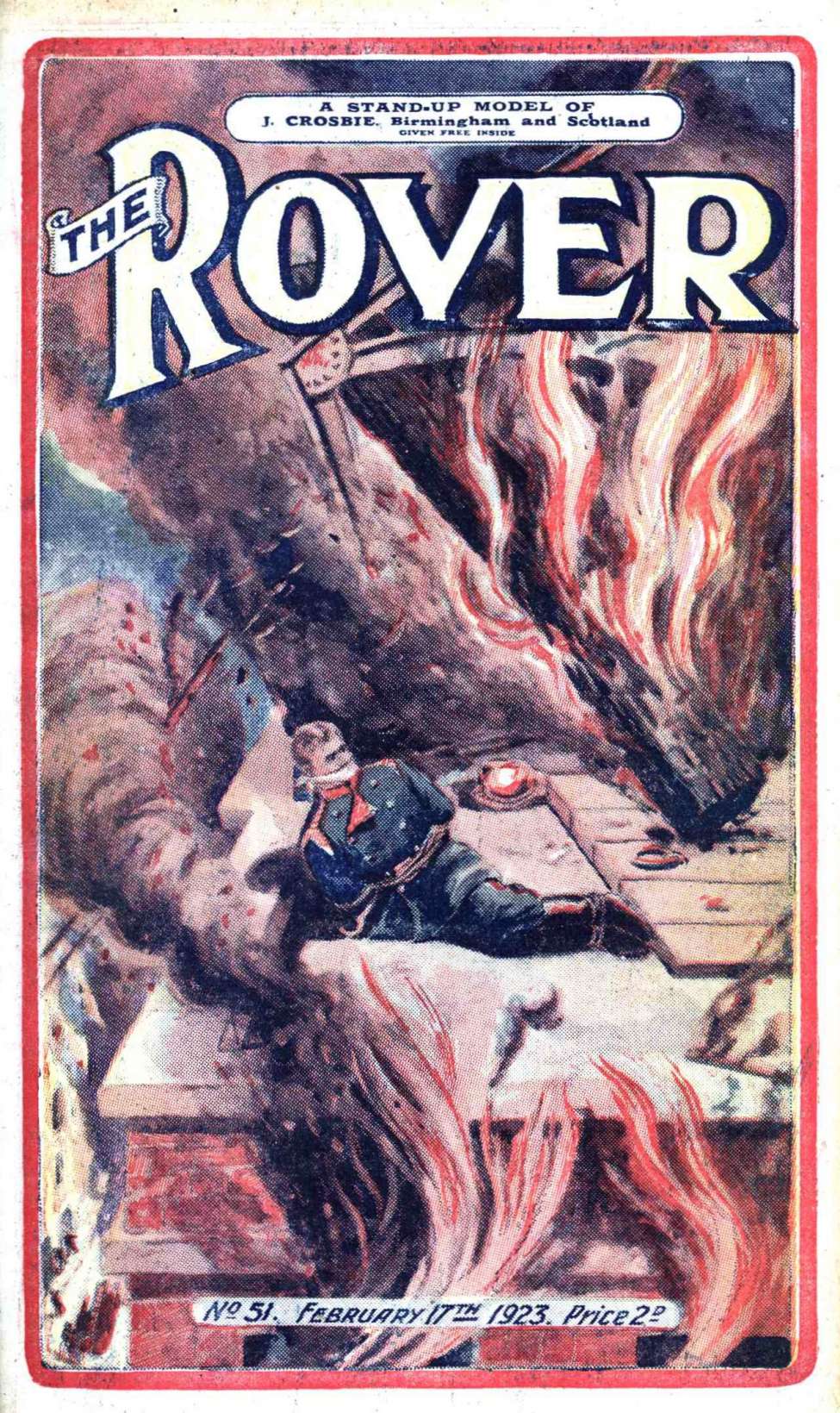 Comic Book Cover For The Rover 51