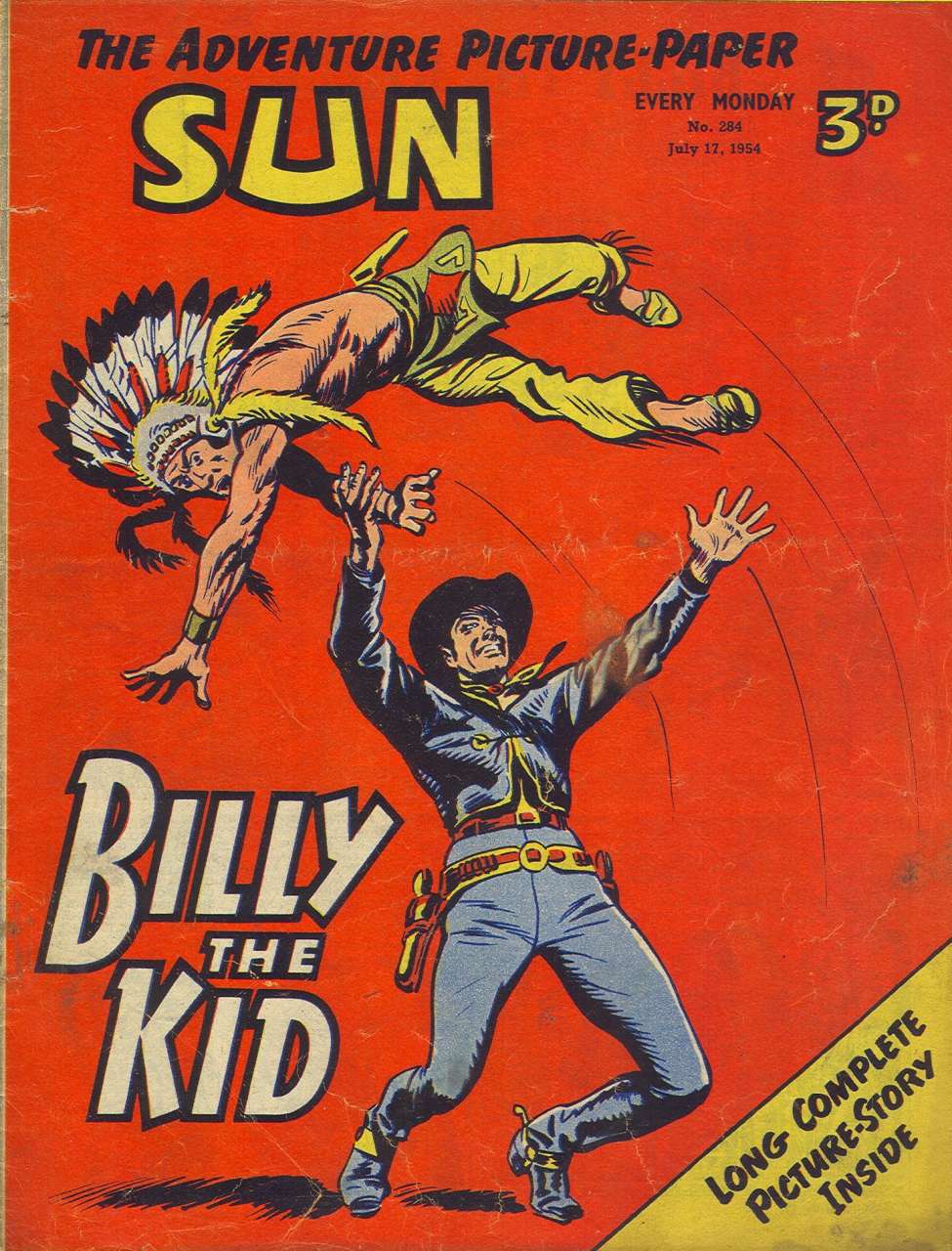 Comic Book Cover For Sun 284