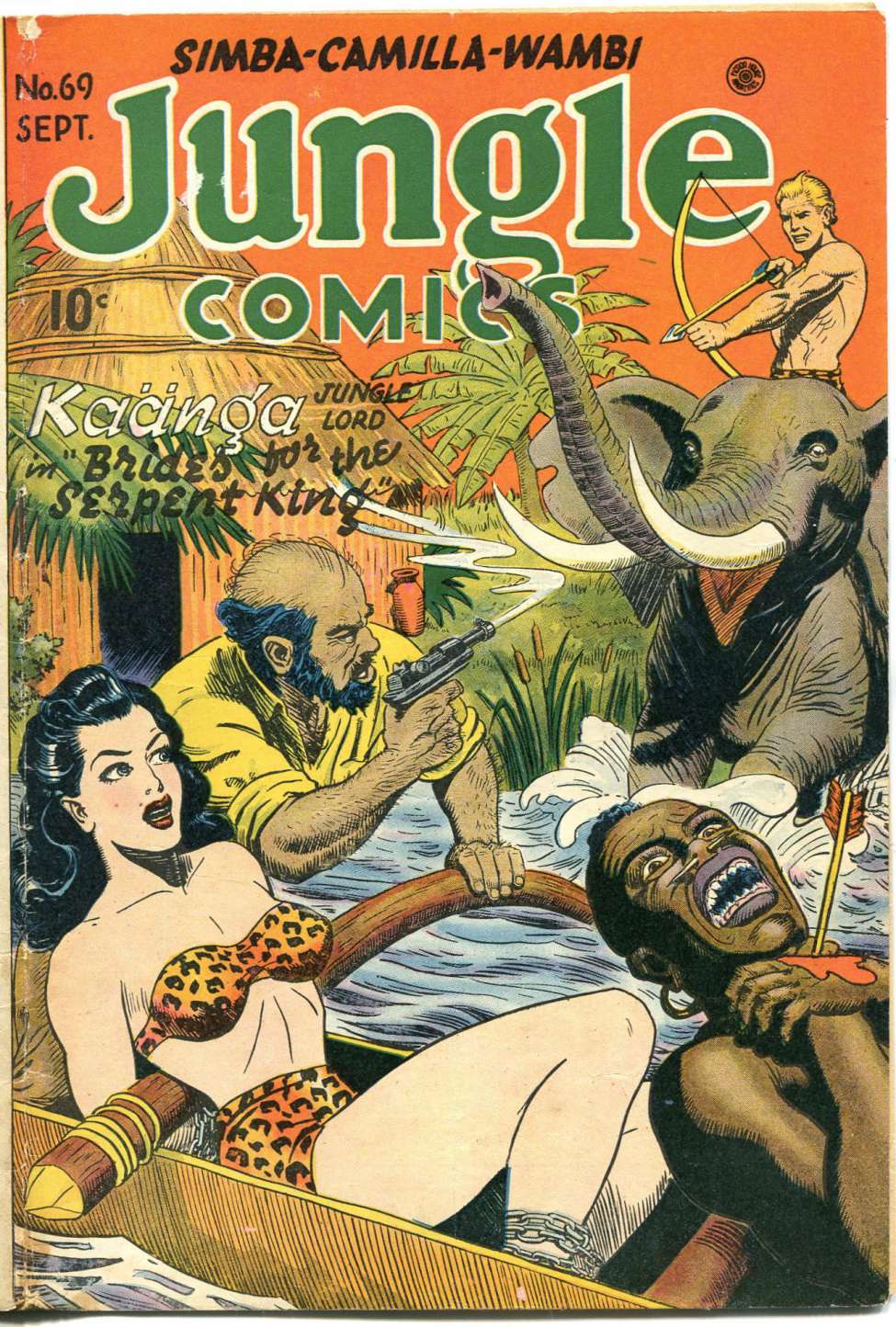 Book Cover For Jungle Comics 69