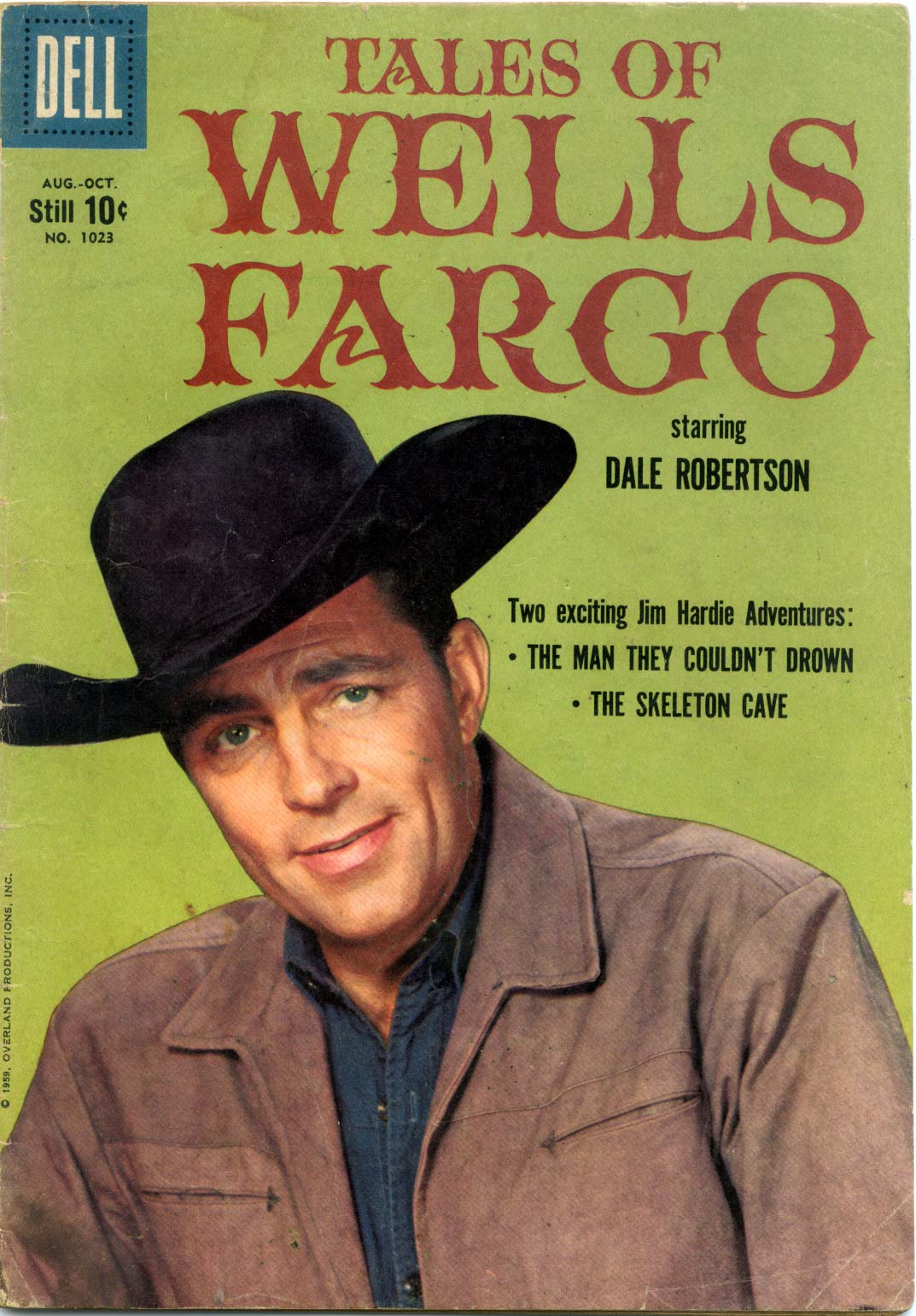 Comic Book Cover For 1023 - Tales of Wells Fargo