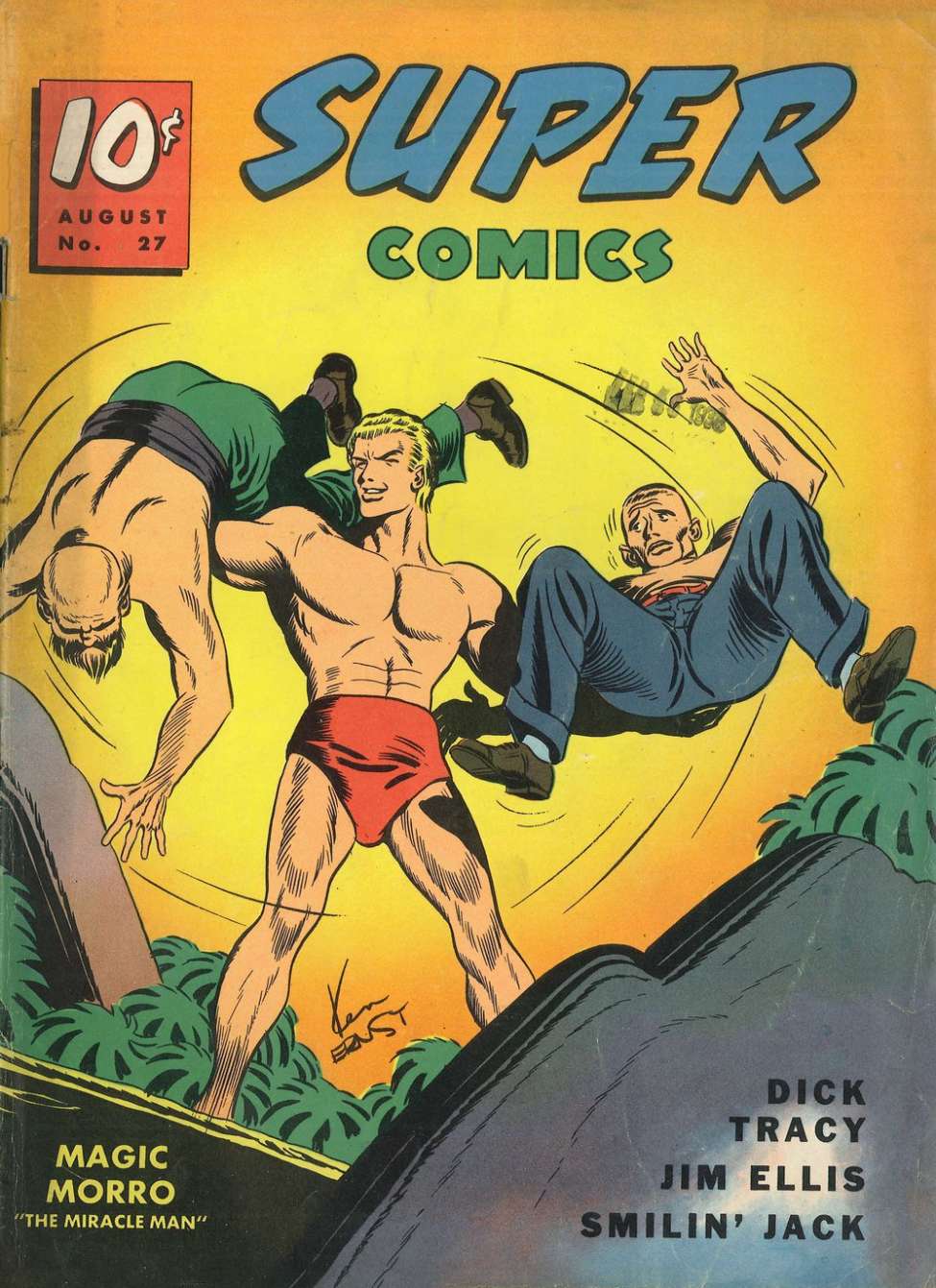 Book Cover For Super Comics 27