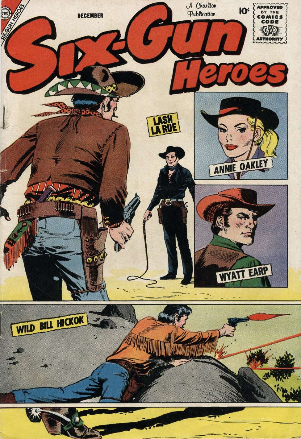 Comic Book Cover For Six-Gun Heroes 49