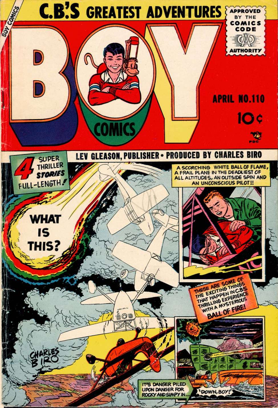 Book Cover For Boy Comics 110 - Version 2