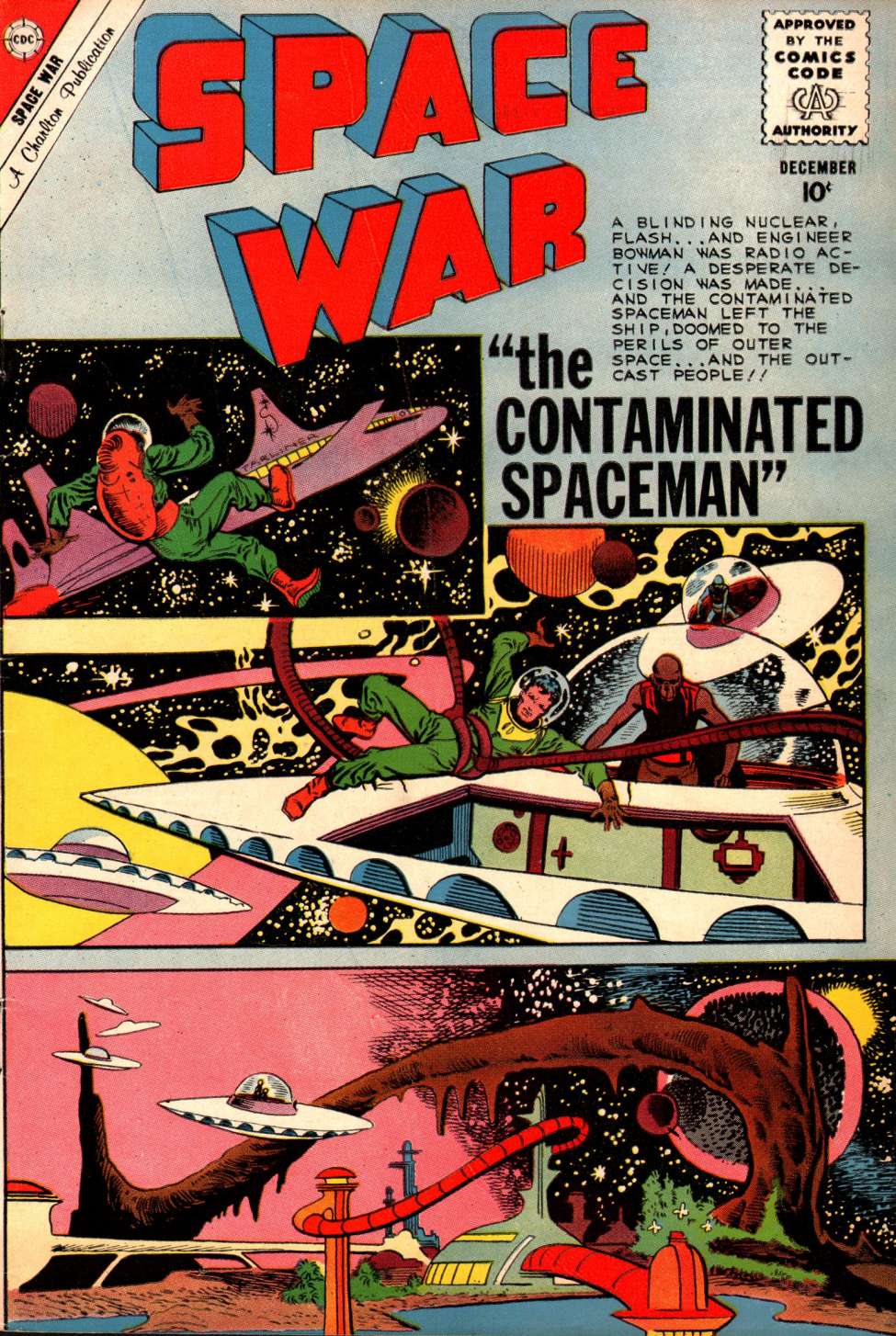 Comic Book Cover For Space War 8