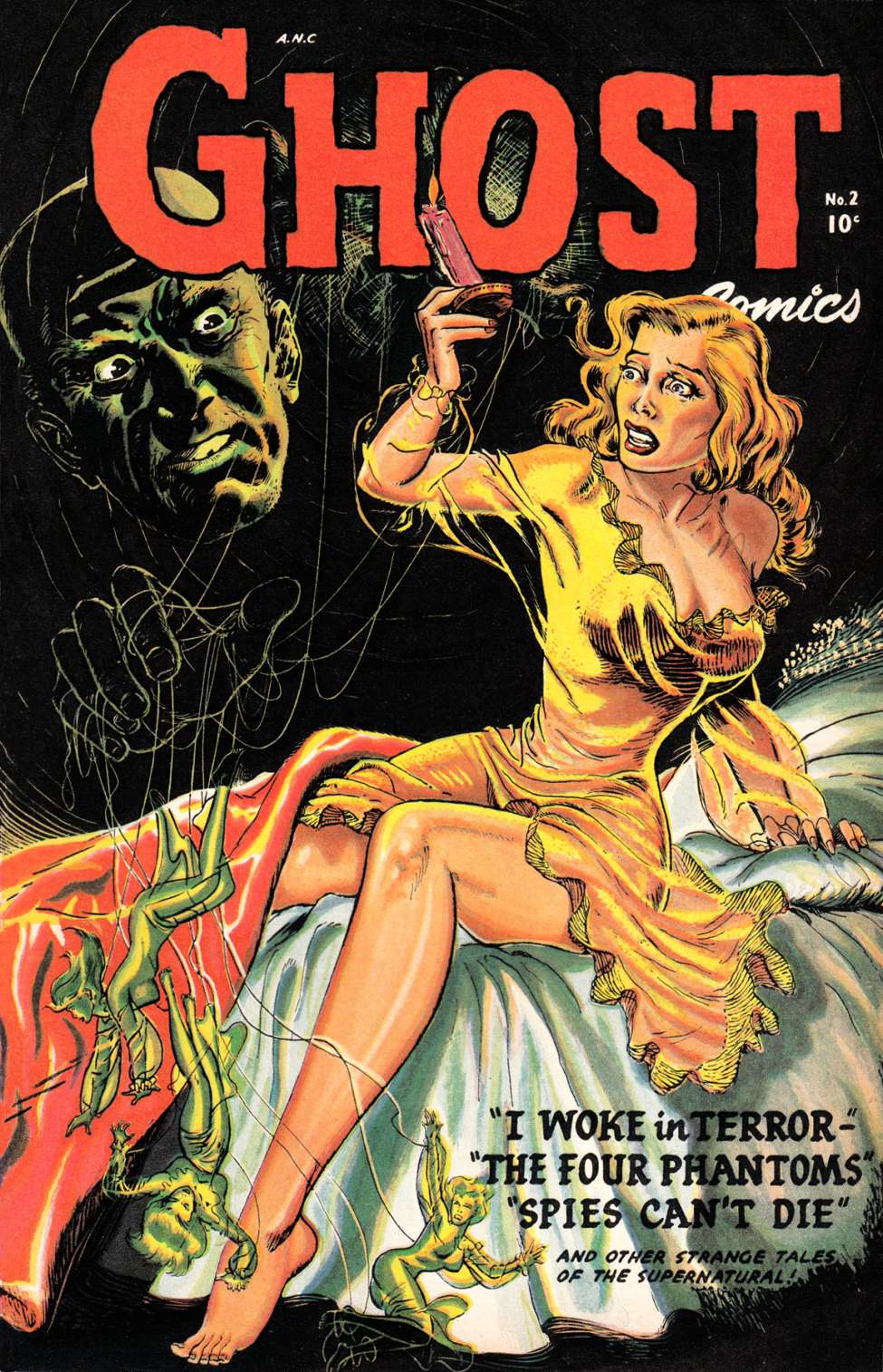 Comic Book Cover For Ghost Comics 2