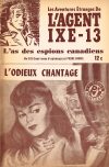 Cover For L'Agent IXE-13 v2 619 - L'odieux chantage