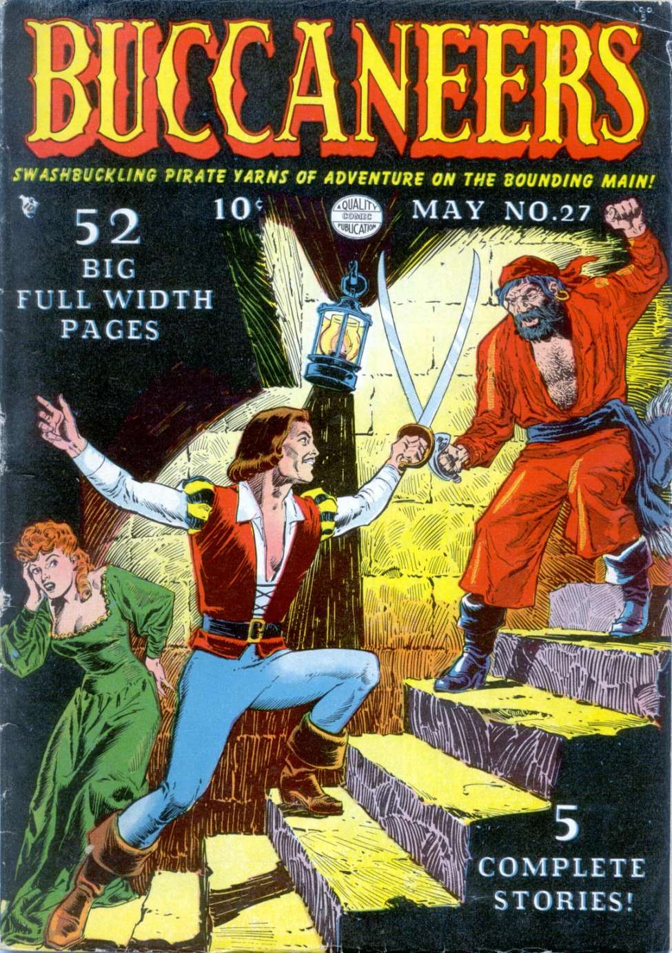 Comic Book Cover For Buccaneers 27